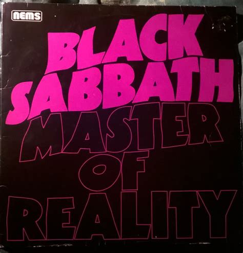 black sabbath master of reality discogs